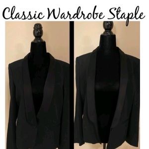 BIRTHDAY SALE!, Vanessa Bruno Black Jacket Satin Trim 38/M